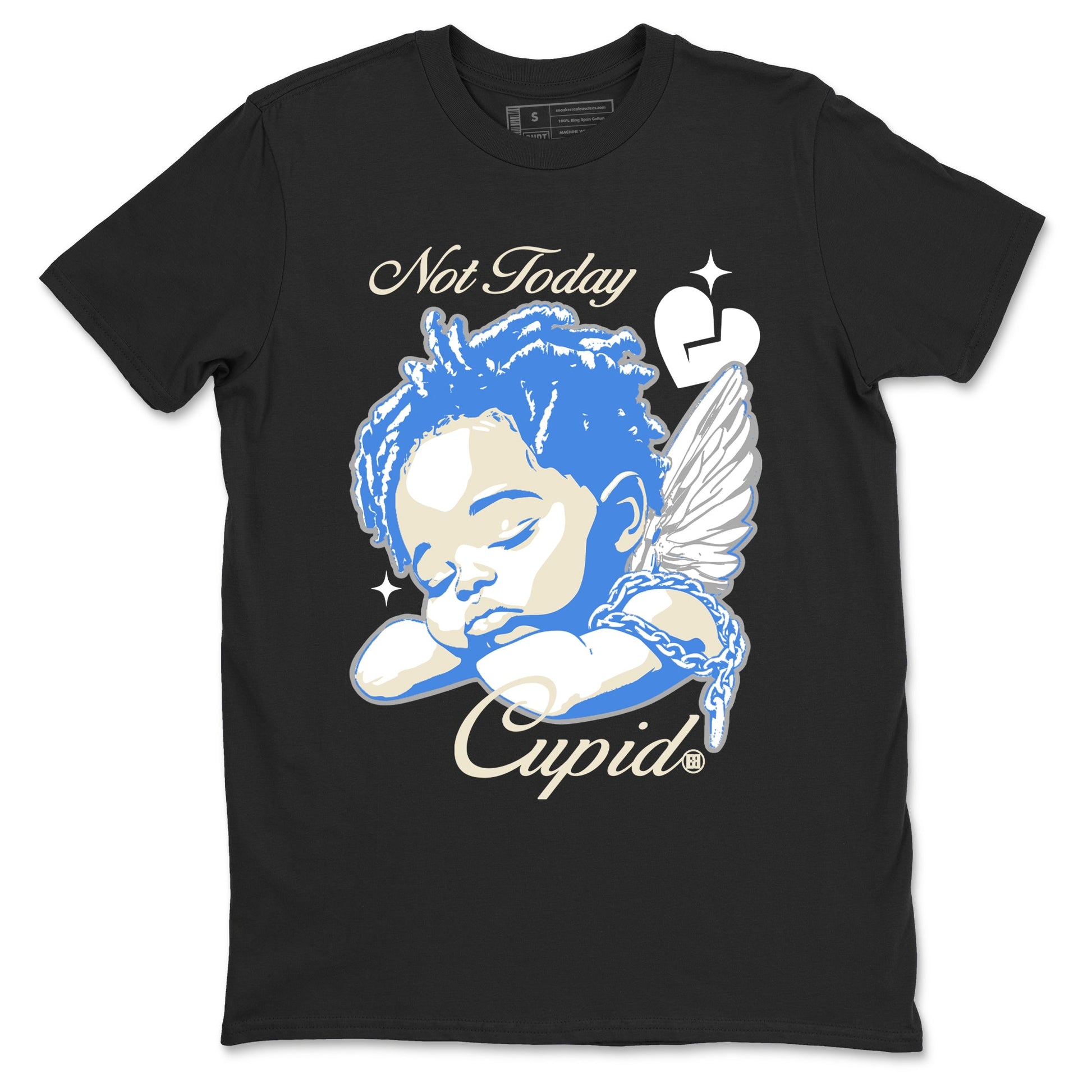 Air Jordan 3 Lucky Shorts shirts to match jordans Not Today Cupid sneaker match tees Air Jordan 3 Retro Lucky Shorts match shoes to clothes SNRT Sneaker Tees unisex cotton Black 2 shirts
