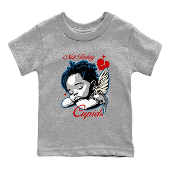 AJ3 Rare Air Graphic shirts Not Today Cupid shirts Air Jordan 3 Rare Air best t-shirts to wear with jordans SNRT Sneaker Tees Youth Baby Heather Grey 2 tee
