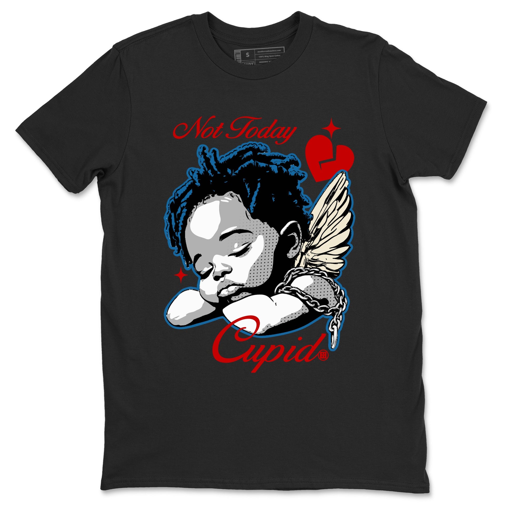 AJ3 Rare Air Graphic shirts Not Today Cupid shirts Air Jordan 3 Rare Air best t-shirts to wear with jordans SNRT Sneaker Tees unisex cotton Black 2 shirts