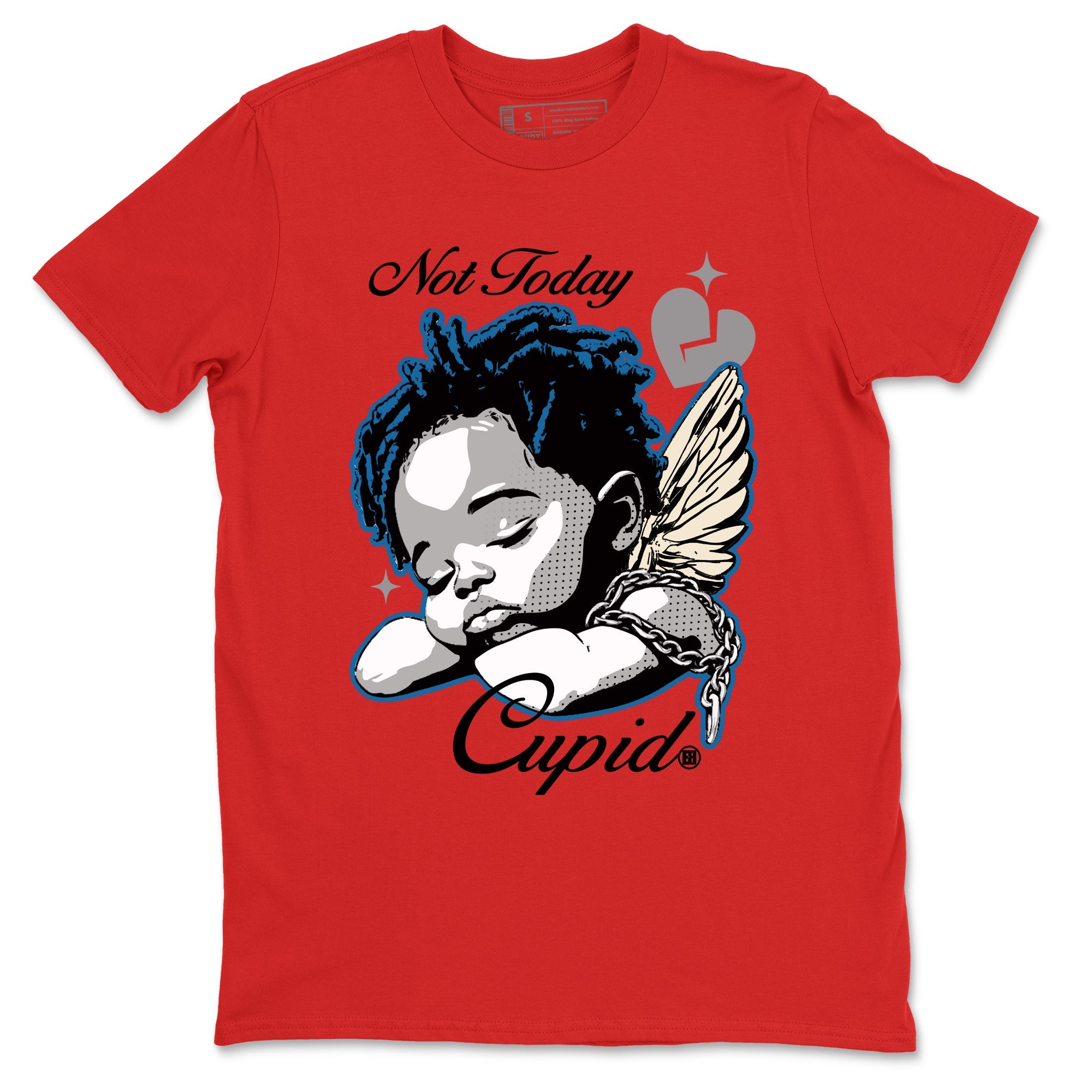 AJ3 Rare Air Graphic shirts Not Today Cupid shirts Air Jordan 3 Rare Air best t-shirts to wear with jordans SNRT Sneaker Tees unisex cotton Red 2 shirts