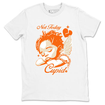 Not Today Cupid sneaker match t-shirt styled to complete your fit with the Air Jordan 3 Starfish sneakers, shown in White 2.