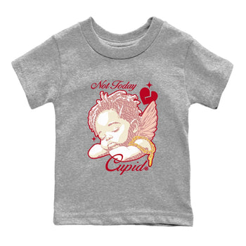 Air Jordan 3 "Treat Yourself" Washed Coral shirts to Special Valentine's Day Not Today Cupid sneaker match tees Jordan 3 Valentine's Day best t shirts to wear with jordans SNRT Sneaker Tees Youth Baby Heather Grey 2 tee