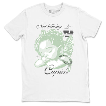4s Abundance shirts to match jordans Not Today Cupid sneaker match tees Air Jordan 4 Seafoam match shoes to clothes SNRT Sneaker Tees unisex cotton White 2 shirts