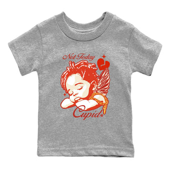 4s Nigel Sylvesterto match jordans Not Today Cupid best t shirts to wear with jordans Nigel Sylvester x Air Jordan 4 Brick by Brick match shoes to clothes SNRT Sneaker Tees Youth Baby Heather Grey 2 tee
