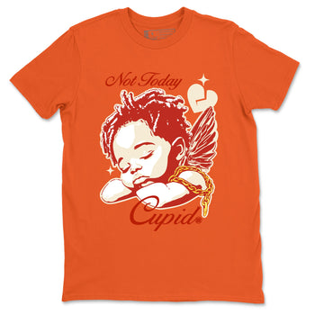 4s Nigel Sylvesterto match jordans Not Today Cupid best t shirts to wear with jordans Nigel Sylvester x Air Jordan 4 Brick by Brick match shoes to clothes SNRT Sneaker Tees unisex cotton Orange 2 shirts