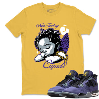 Best Sneakerfits graphic tee – Los Angeles Basketball Tees To Match Air Jordan 4 Lakeshow – Not Today Cupid Tee Daisy 1