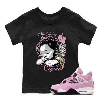 4s WMNS Orchid shirts to match jordans Not Today Cupid sneaker match tees Air Jordan 4 Orchid best t shirts to wear with jordans SNRT Sneaker Tees Youth Baby Black 1 tee