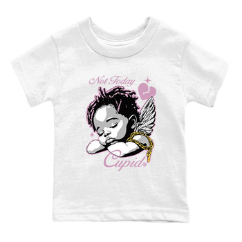 4s WMNS Orchid shirts to match jordans Not Today Cupid sneaker match tees Air Jordan 4 Orchid best t shirts to wear with jordans SNRT Sneaker Tees Youth Baby White 2 tee