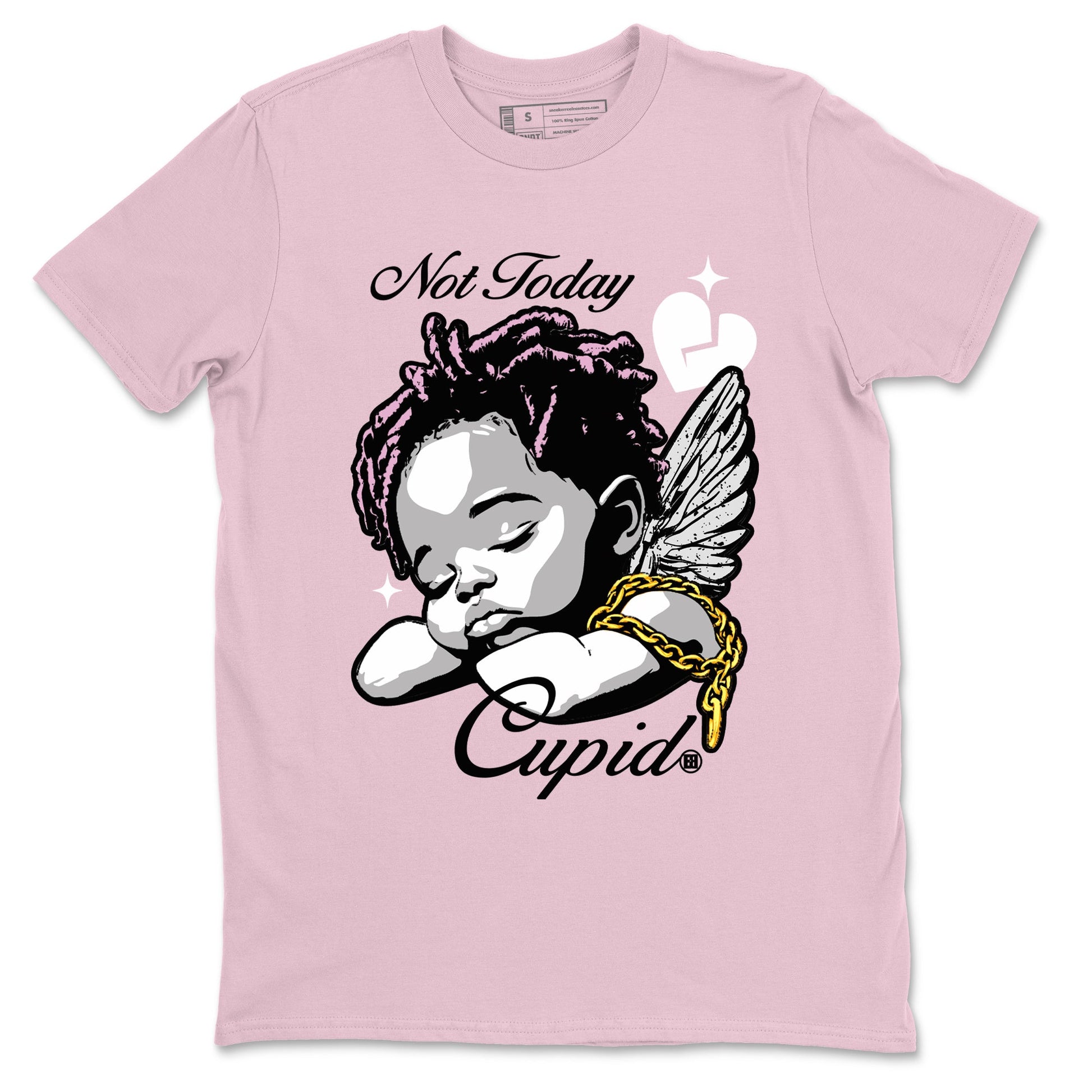 4s WMNS Orchid shirts to match jordans Not Today Cupid sneaker match tees Air Jordan 4 Orchid best t shirts to wear with jordans SNRT Sneaker Tees unisex cotton Pink 2 shirts