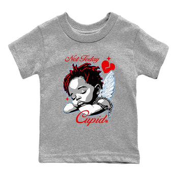 Jordan 5 Retro Reimagined shirts to match jordans Not Today Cupid sneaker match tees Air Jordan 5 Reimagined best t shirts to wear with jordans SNRT Sneaker Tees Youth Baby Heather Grey 2 tee