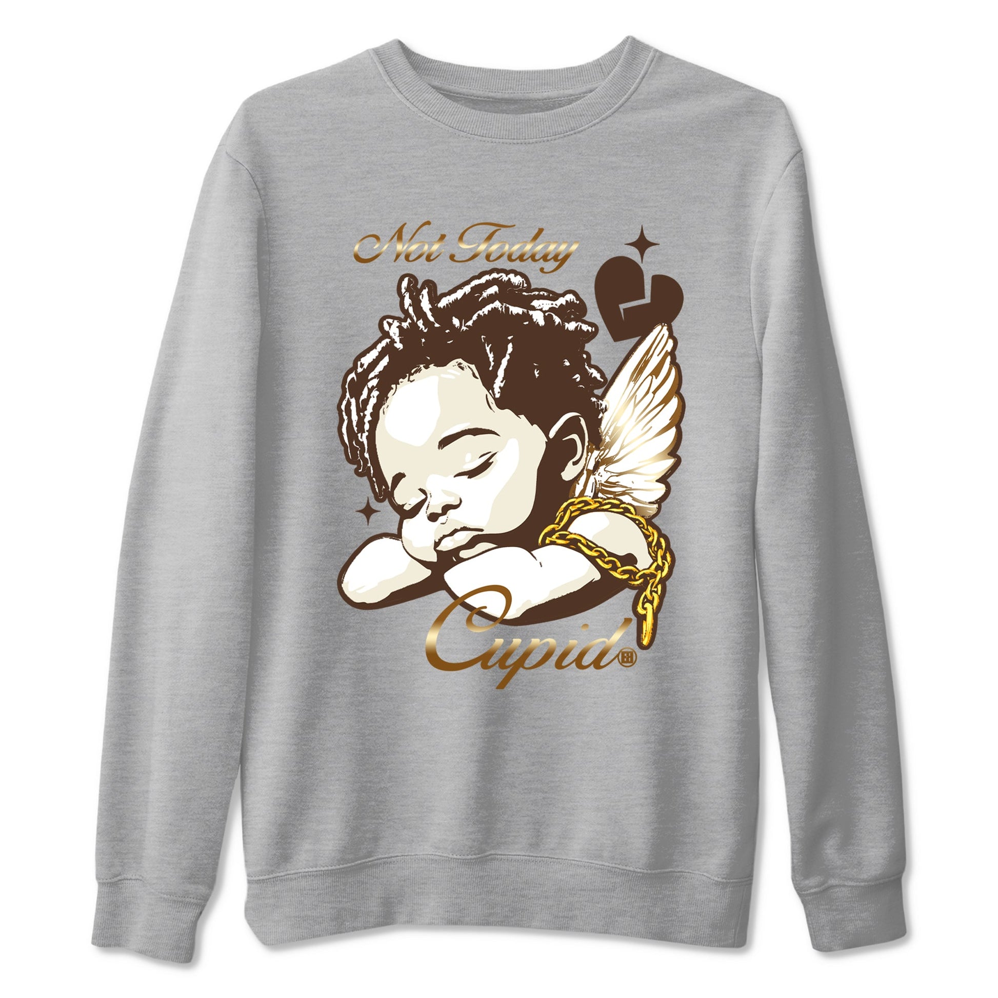 5s Golden Ticket shirts to match jordans Not Today Cupid best t shirts to wear with jordans Air Jordan 5 Golden Ticket match shoes to clothes SNRT Sneaker Tees unisex cotton Heather Grey 2 shirts