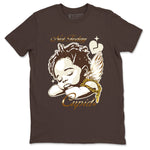 5s Golden Ticket shirts to match jordans Not Today Cupid best t shirts to wear with jordans Air Jordan 5 Golden Ticket match shoes to clothes SNRT Sneaker Tees unisex cotton Dark Chocolate 2 shirts