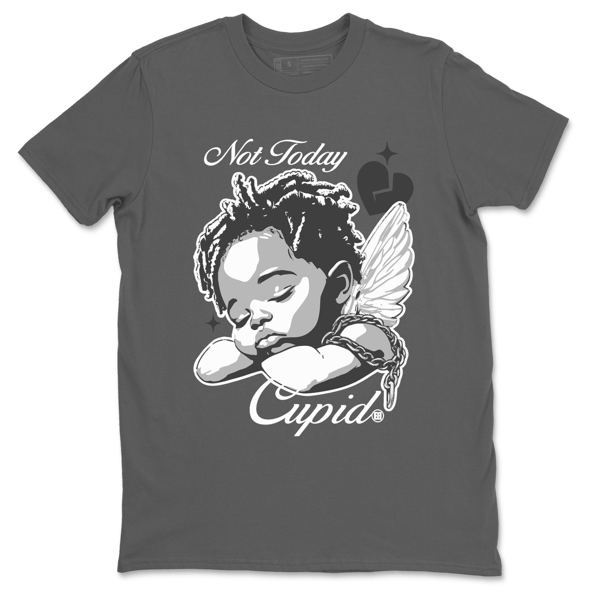 9s Cool Grey shirts to match jordans Not Today Cupid sneaker match tees Air Jordan 9 Cool Grey best t shirts to wear with jordans SNRT Sneaker Tees unisex cotton Cool Grey 2 shirts