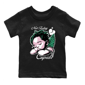 Dunks Medium Soft Pink Malachite shirts to match jordans Not Today Cupid sneaker match tees Dunk Medium Soft Pink Malachite best t shirts to wear with jordans SNRT Sneaker Tees Youth Baby Black 2 tee