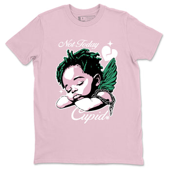 Dunks Medium Soft Pink Malachite shirts to match jordans Not Today Cupid sneaker match tees Dunk Medium Soft Pink Malachite best t shirts to wear with jordans SNRT Sneaker Tees unisex cotton Pink 2 shirts