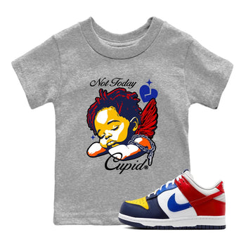 Dunk What The shirts to match jordans Not Today Cupid sneaker match tees Dunk What The best t shirts to wear with jordans SNRT Sneaker Tees Youth Baby Heather Grey 1 tee