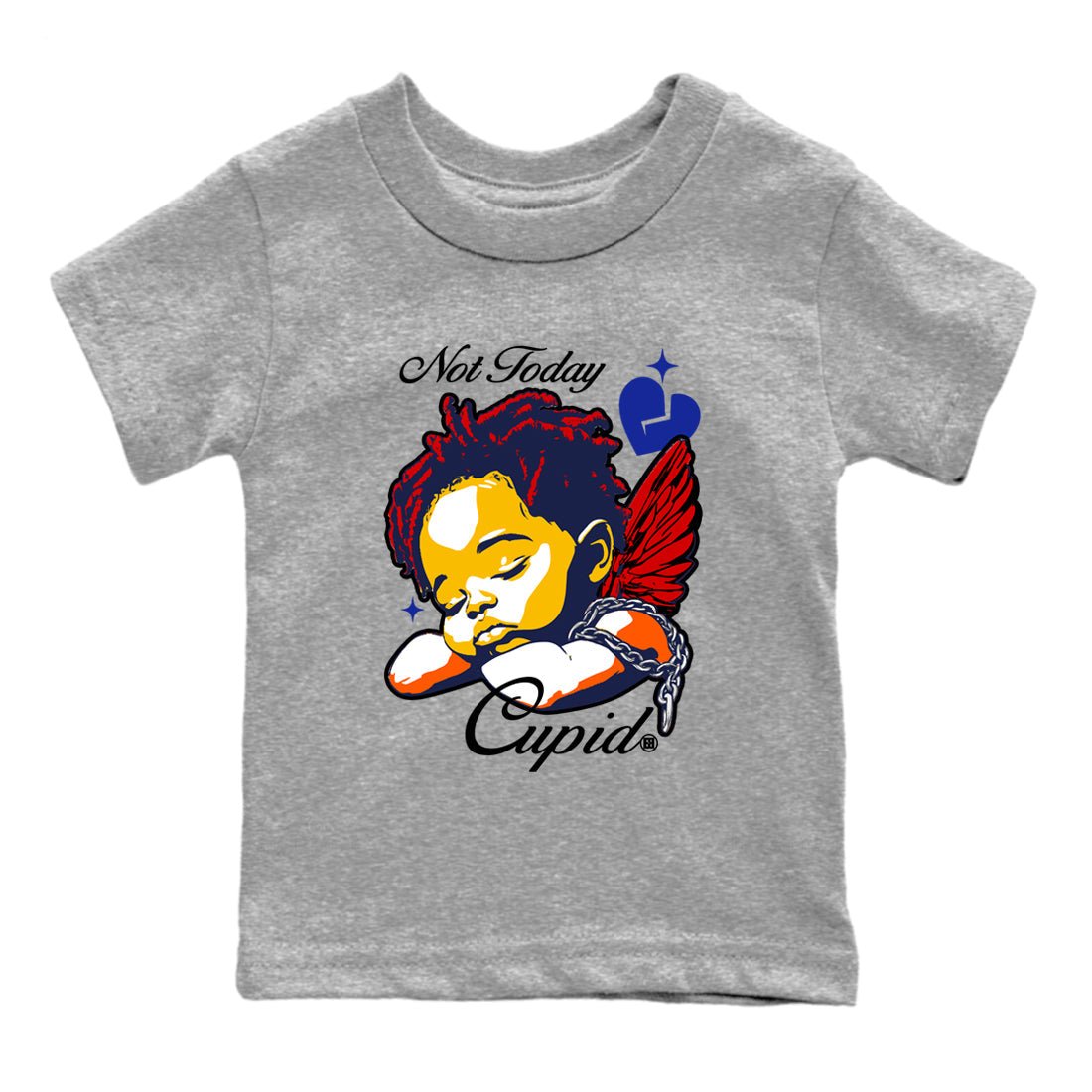 Dunk What The shirts to match jordans Not Today Cupid sneaker match tees Dunk What The best t shirts to wear with jordans SNRT Sneaker Tees Youth Baby Heather Grey 2 tee
