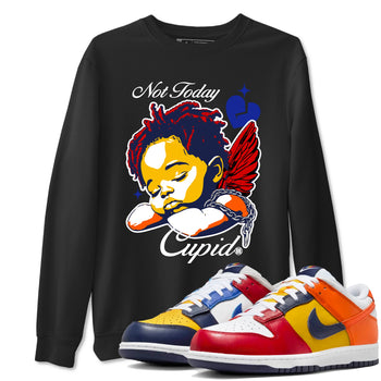 Dunk What The shirts to match jordans Not Today Cupid sneaker match tees Dunk What The best t shirts to wear with jordans SNRT Sneaker Tees unisex cotton Black 1 shirts