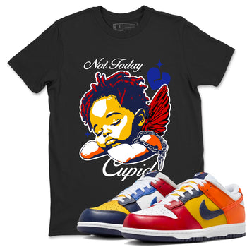 Dunk What The shirts to match jordans Not Today Cupid sneaker match tees Dunk What The best t shirts to wear with jordans SNRT Sneaker Tees unisex cotton Black 1 shirts