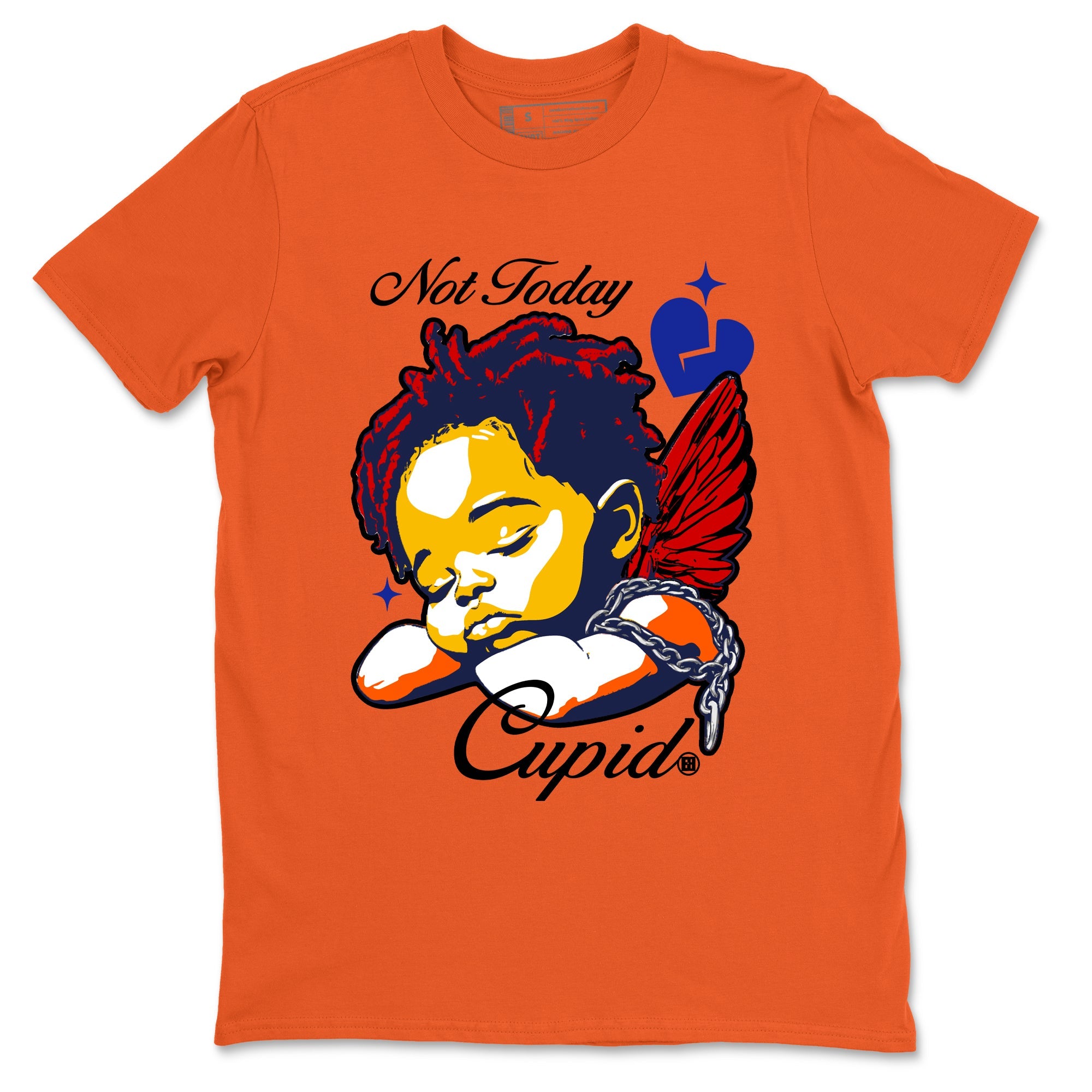 Dunk What The shirts to match jordans Not Today Cupid sneaker match tees Dunk What The best t shirts to wear with jordans SNRT Sneaker Tees unisex cotton Orange 2 shirts
