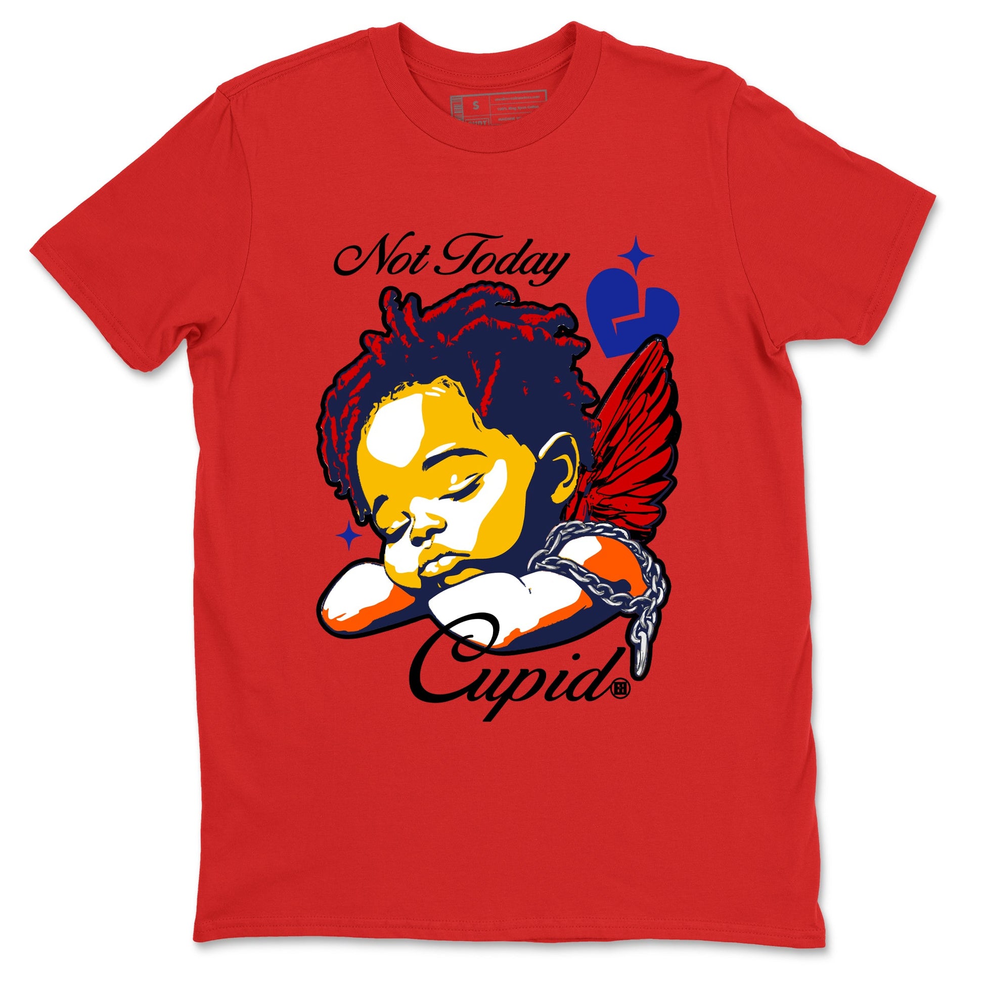 Dunk What The shirts to match jordans Not Today Cupid sneaker match tees Dunk What The best t shirts to wear with jordans SNRT Sneaker Tees unisex cotton Red 2 shirts