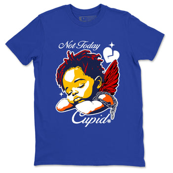 Dunk What The shirts to match jordans Not Today Cupid sneaker match tees Dunk What The best t shirts to wear with jordans SNRT Sneaker Tees unisex cotton Royal Blue 2 shirts