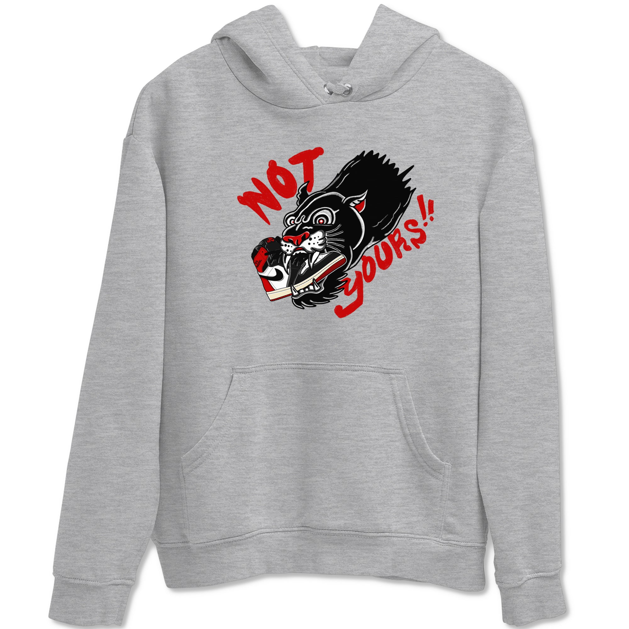 1s Black Toe Reimagined shirts to match jordans Not Yours sneaker match tees 1s Black Toe Reimagined SNRT Sneaker Release Tees unisex cotton Heather Grey 2 crew neck shirts