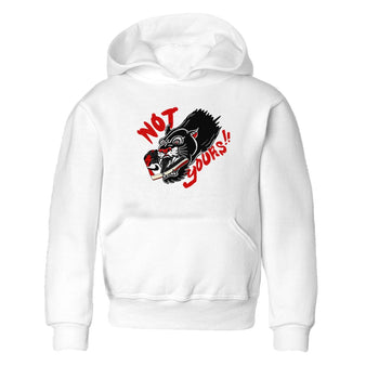 1s Black Toe Reimagined shirts to match jordans Not Yours sneaker match tees 1s Black Toe Reimagined SNRT Sneaker Release Tees Youth Baby White 2 crew neck shirts