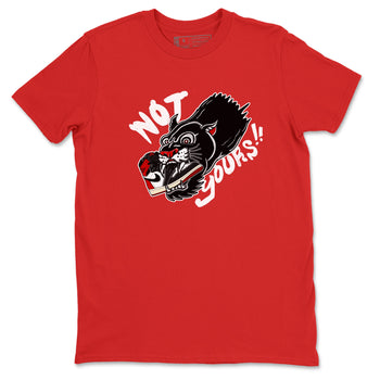 1s Black Toe Reimagined shirts to match jordans Not Yours sneaker match tees 1s Black Toe Reimagined SNRT Sneaker Release Tees unisex cotton Red 2 crew neck shirts