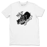 12s Black Wolf Grey shirts to match jordans Not Yours sneaker match tees Air Jordan 12 Barons SNRT Sneaker Release Tees unisex cotton White 2 crew neck shirts