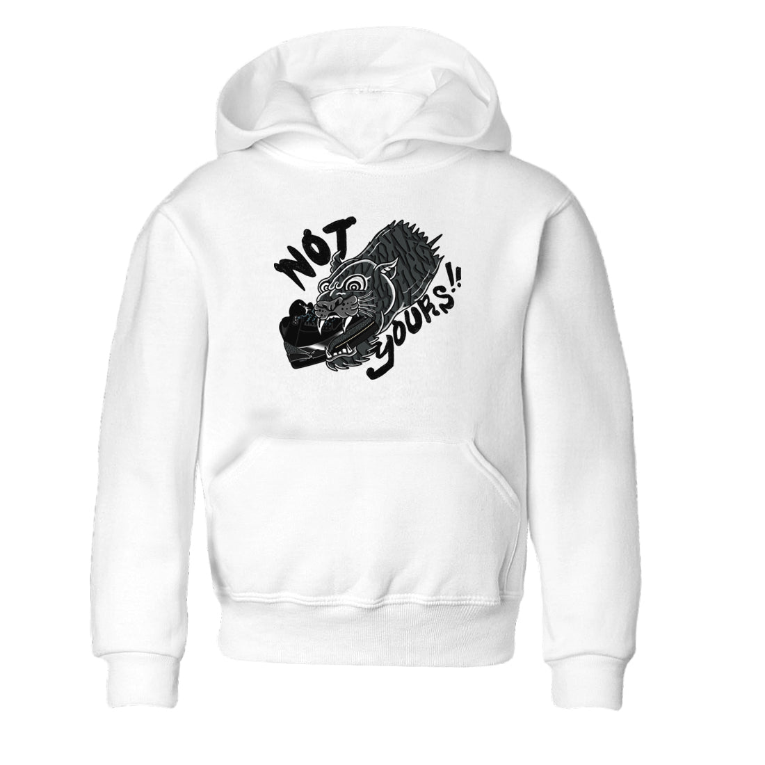 Air Jordan 3 Black Cat shirts to match jordans Not Yours sneaker match tees Jordan 3 Retro Black Cat best t shirts to wear with jordans SNRT Sneaker Tees Youth Baby White 2 tee