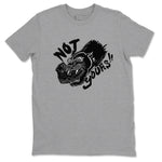 4s Black Cat shirts to match jordans Not Yours sneaker match tees Air Jordan 4 Black Cat match shoes to clothes SNRT Sneaker Tees unisex cotton Heather Grey 2 shirts