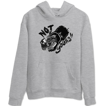 4s Fear shirts to match jordans Not Yours sneaker match tees Air Jordan 4 Retro Fear match shoes to clothes SNRT Sneaker Tees unisex cotton Heather Grey 2 shirts