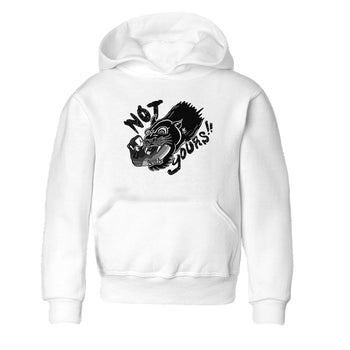 4s Fear shirts to match jordans Not Yours sneaker match tees Air Jordan 4 Retro Fear match shoes to clothes SNRT Sneaker Tees Youth Baby White 2 tee