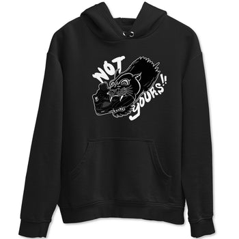 5s Black Cat shirts to match jordans Not Yours sneaker match tees Air Jordan 5 Black Cat SNRT Sneaker Release Tees unisex cotton Black 2 crew neck shirts