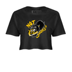 Dunk High Pollen shirts to match jordans Not Yours sneaker match tees Dunk High Pollen SNRT Sneaker Release Tees unisex cotton Black 2 Crop Shirts