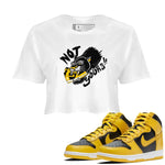 Dunk High Pollen shirts to match jordans Not Yours sneaker match tees Dunk High Pollen SNRT Sneaker Release Tees unisex cotton White 1 Crop Shirts