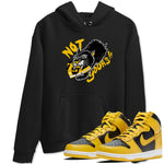 Dunk High Pollen shirts to match jordans Not Yours sneaker match tees Dunk High Pollen SNRT Sneaker Release Tees unisex cotton Black 1 crew neck shirts