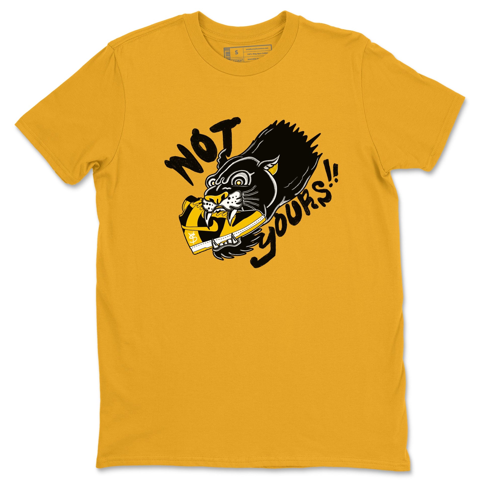 Dunk High Pollen shirts to match jordans Not Yours sneaker match tees Dunk High Pollen SNRT Sneaker Release Tees unisex cotton Gold 2 crew neck shirts