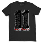 11s Bred shirts to match jordans Number 11 sneaker match tees Air Jordan 11 Retro Bred match shoes to clothes SNRT Sneaker Tees unisex cotton Black 2 shirts