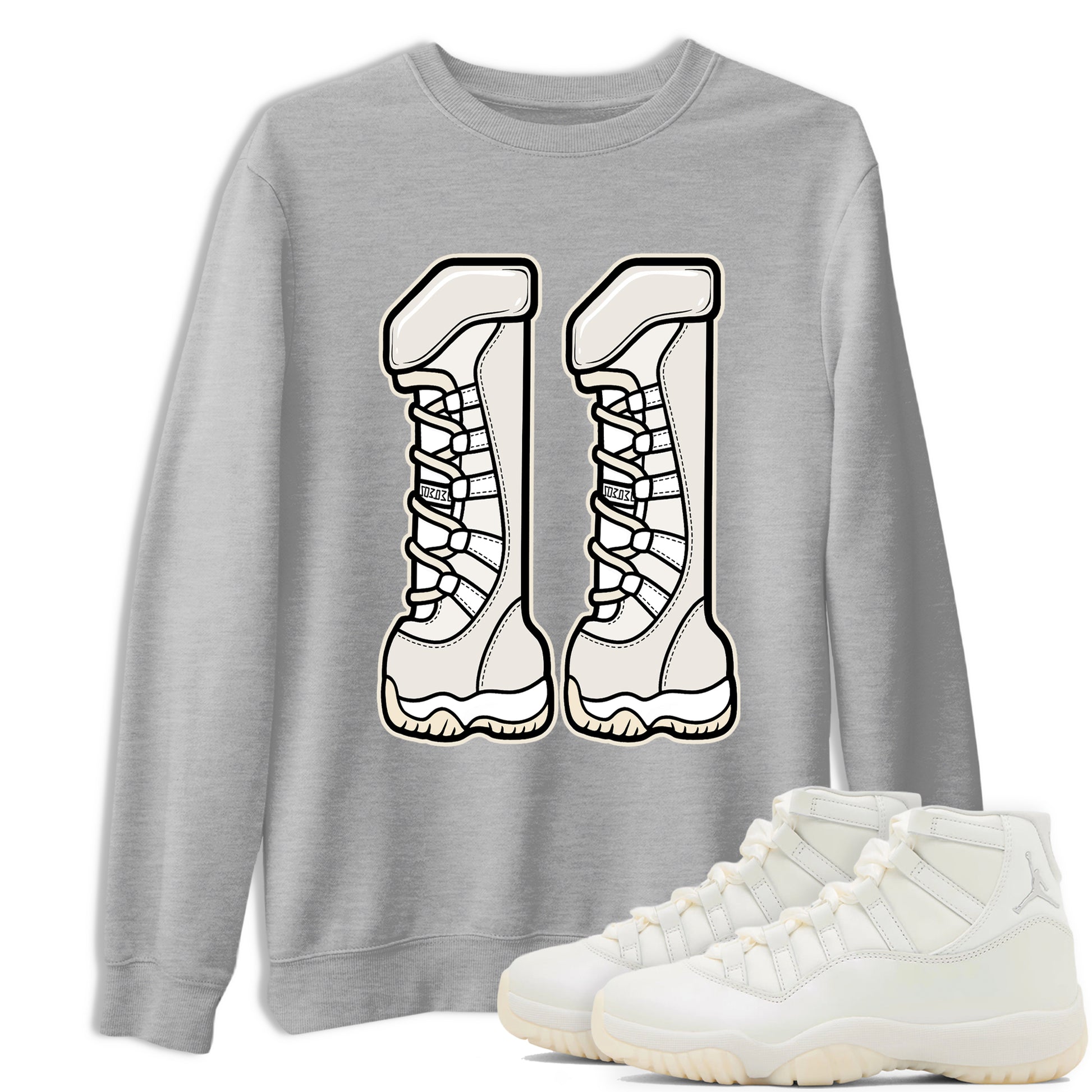 Number 11 SNRT Sneaker Tees - Air Jordan 11 Pearl - SNRT Sneaker T-shirts