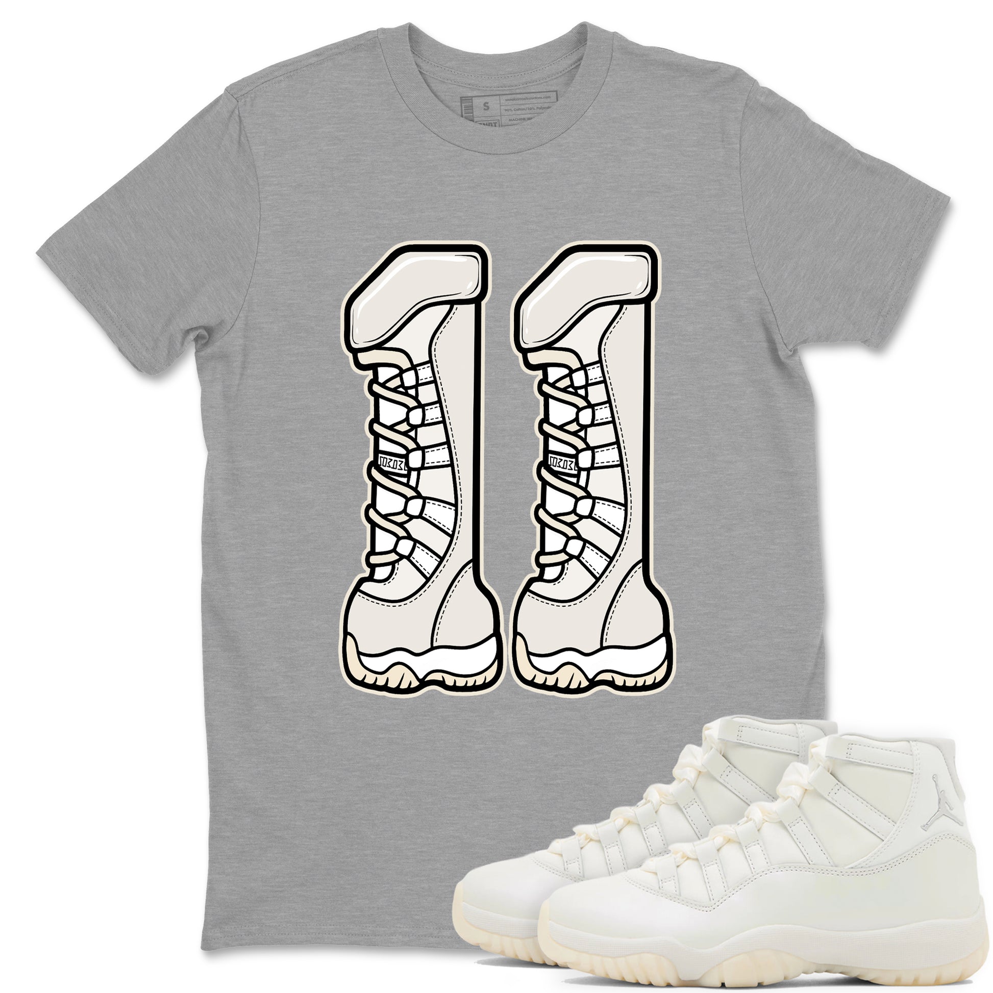 Number 11 SNRT Sneaker Tees - Air Jordan 11 Pearl - SNRT Sneaker T-shirts