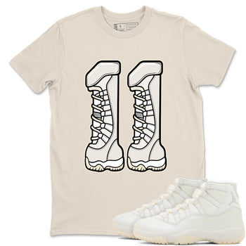 Number 11 SNRT Sneaker Tees - Air Jordan 11 Pearl - SNRT Sneaker T-shirts