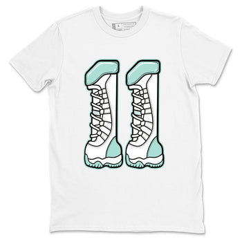 Number 11 sneaker match t-shirt styled to complete your fit with the Air Jordan 11 Igloo sneakers, shown in White 2.