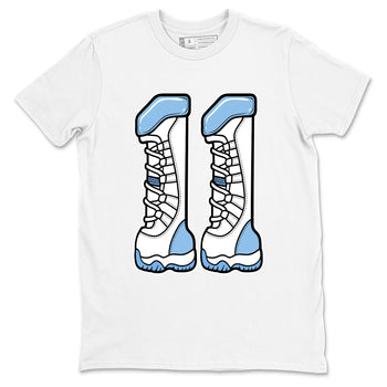 Air Jordan 11s Legend Blue shirts to match jordans Number 11 sneaker match tees AJ 11 Retro Legend Blue match shoes to clothes SNRT Sneaker Tees unisex cotton White 2 shirts