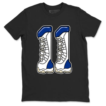 Sneaker match tees – Sneaker Tees To Match Air Jordan 11 Rare Air Shoes – Number 11 Tee Black 2