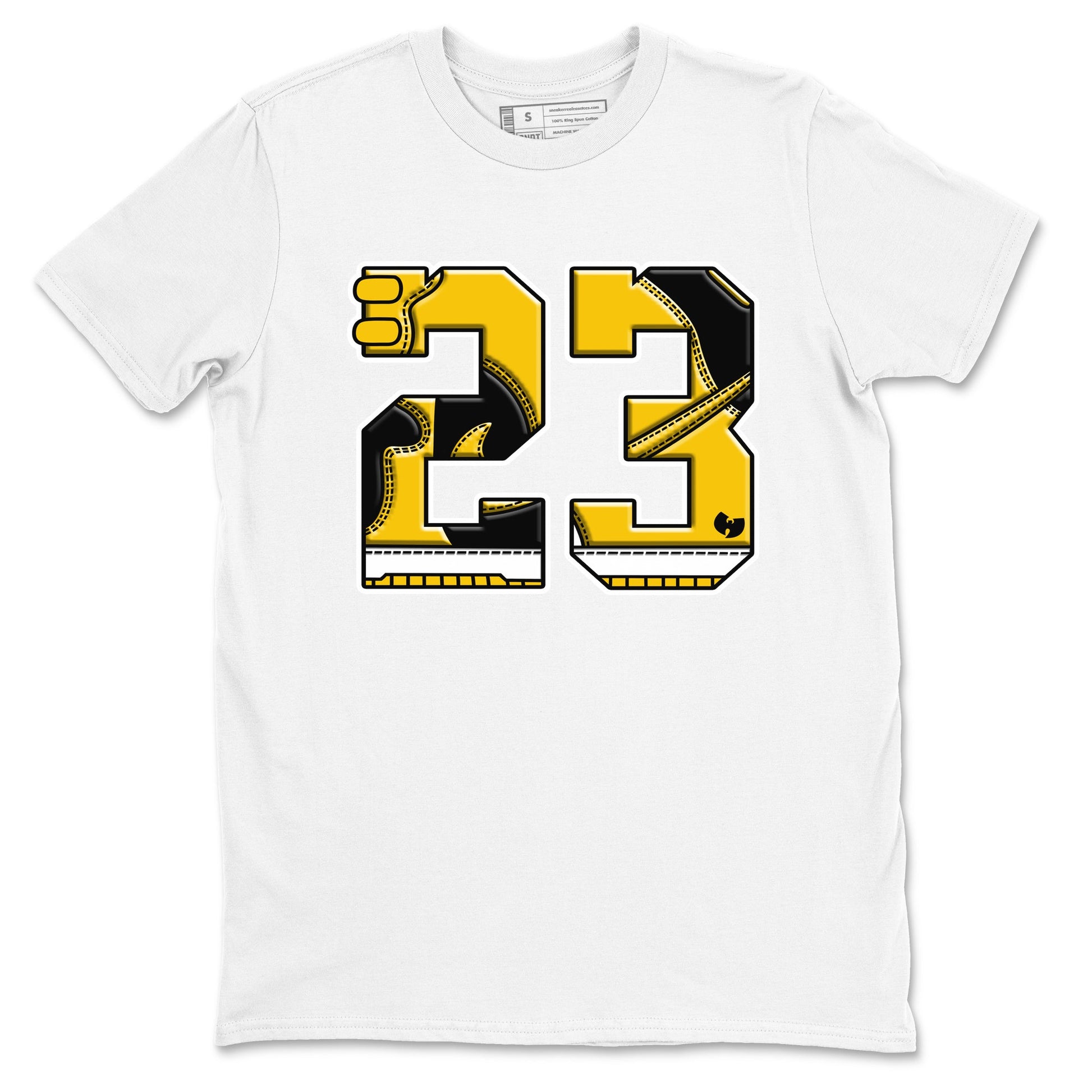 Dunk High Wu Tang shirts to match jordans Number 23 sneaker match tees Dunk High Wu Tang match shoes to clothes SNRT Sneaker Tees unisex cotton White 2 shirts