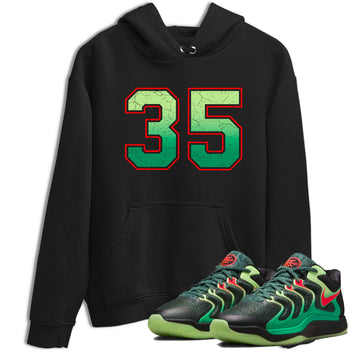 Sneaker Threads – Sneaker Tees To Match Nike KD 17 Easy Money Sniper – Number 35 Graphic Tee Black 1. Perfect for Jordan releases 2025 colorways. Perfect for Kevin Durant sneaker releases and Easy Money basketball colorways loved by hoopers in 2025.
