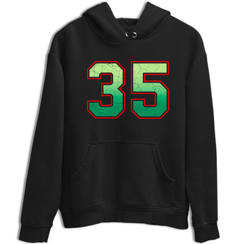 Sneaker Threads – Sneaker Tees To Match Nike KD 17 Easy Money Sniper – Number 35 Graphic Tee Black 2. Perfect for Jordan releases 2025 colorways. Perfect for Kevin Durant sneaker releases and Easy Money basketball colorways loved by hoopers in 2025.