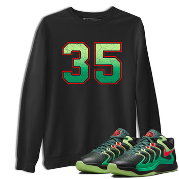 Sneaker Threads – Sneaker Tees To Match Nike KD 17 Easy Money Sniper – Number 35 Graphic Tee Black 1. Perfect for Jordan releases 2025 colorways. Perfect for Kevin Durant sneaker releases and Easy Money basketball colorways loved by hoopers in 2025.
